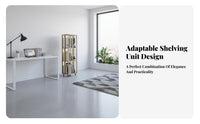 360-Degree Rotation Rotating Book shelving unit Space-Saving Design Revolving bookshelf Multi-Tier Shelving bookshelf Movable with casters for Students, Adults, Parents, Living Room, Small areas, Bedroom, Corner