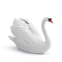 Swan Figurine Detailed Swan Model Cognitive Ornament for Kids, Sensory Play