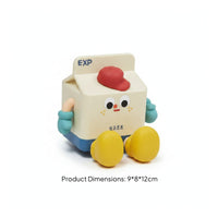 Rechargeable Milk Carton Night Light Dual Use Milk Box LED Lamp Printed Face Cartoon Night Light Cute Design