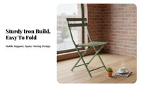 Photogenic Wireframe Loop rear Chair Folding Seating Furniture Stylish Design Space-Saving for Young Adults, Interior Decorators, Apartment Dwellers