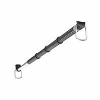 Easy Installation Telescopic Car Clothes Bar No-Drill Car Interior Clothes Hanging Non-Slip Grip Backseat Garment Bar Heavy Duty for Travelers, Sales Professionals, Camping