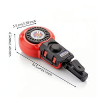 Chalk Line Reel with Grip Spill-Spill-Resistant for Construction, Masons