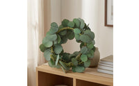 Round Leafed Vine Looking Fake Hanging Eucalyptus Realistic Look Decorative Greenery for Photography Styling
