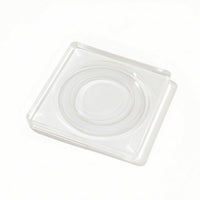 Clear Jewelry Display Tray Transparent Bangle Display Tray Visible Acrylic Bracelet Holder Tabletop for Jewelers, Photographers, Vanity, Boutique Counters