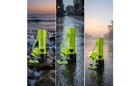 Rugged Flashlight with Wrist Strap Compact Handheld Flashlight Mini Torch for Night Work