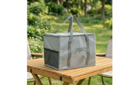 Insulated Bag with Pockets Portable Insulated Bag Tote with Pockets Insulated Tote Bag for Campers, Vacationers, Camping, Road Trips