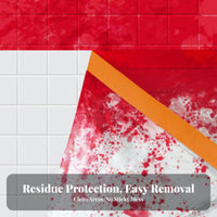Furniture Protection Film Debris Proof Furniture Debris Cover Plastic Debris Cover Sheet Waterproof Painting Plastic Sheeting