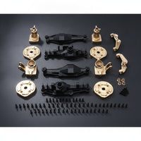 Axle Housing Kit Better Climbing Performance Steering Joint Low Center of Weight Distribution Diff Cover for Trail Runs