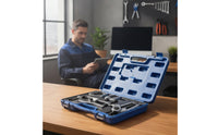 Ball Joint Extractor Kit with Carrying Case Strong Impact Resistance Ball Joint Removal Tool Portable for Mechanics, Garage, Workshop