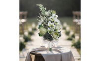 Waterfall Design Bridal Floral Arrangement Hand-Tied Waterfall Bridal Floral