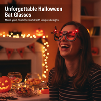Halloween Novelty Glasses for Parties and Cosplay