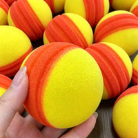 Coated Foam Ball with Rubber Soft Textured Foam Ball Grippy Lightweight for Beginners, Training
