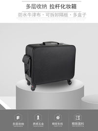 Large Capacity Professional Tattoo Beauty Cosmetic Trolley Case with Wheels