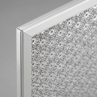 Universal Cooker Hood, 5-Layer Aluminum Mesh, Cut to Size, High Absorption for Smoky Kitchens, Metal Range Hood