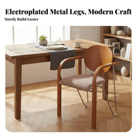 French Vintage and design Upholstered Y-shaped Chair durable Wood Frame Kitchen Seat mid-centuryera Modern Design Household Furniture Comfortable rear assistance for residents, Adults, Dining Room, Restaurant, Home