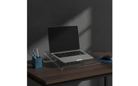 Acrylic Laptop Stand Ventilated Laptop Riser Cooling Notebook Stand for Office, Study