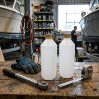 2 Pieces Hydraulic Steering Fluid Translucent Marine Steering Fluid OEM Specification for Boat Owners