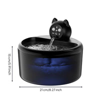 Cat Water Dispenser Cordless Cat Drinking Dispenser Easy to Clean