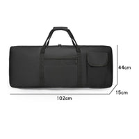 Padded Keyboard Carry Bag Structured Music Accessory Textile Instrument Storage