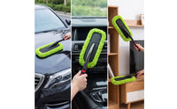 Car Dusting Mop Chenille Car Duster with Long Handle Washable Detachable for Garage