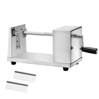 Manual Spiral Potato Cutter Countertop Potato Spiral Cutter Compact Curly Fry Cutter Long-Lasting for Vendors