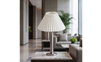 Easy to Install Tapered Pleated Lampshade Decorative E27 Pleated Shade Soft Textile Lampshade with Iron Frame Resilient for Homeowners, Bedrooms, Hotels, Pendant Lights