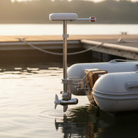 Electric Outboard Motor High Power Electric Stern Motor Waterproof Boat Equipment for Kayaking, Water Park