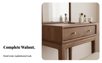 Wooden Dressing Table with Stool and Mirror sturdy Wood Construction Vanity Set Minimalist Design Spacious Storage for Teenagers