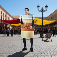 Espresso Mug Costume Funny Coffee Cup Costume Coffee Mug Outfit for Adults