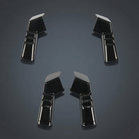 4 Pieces RV Drainage Diverter White RV Gutter Extension Extended for Motorhome