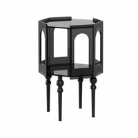 Minimalist design Clear C-Table Transparent Look Side Cabinet Modern Aesthetic Household Furniture Easy to Clean for Apartment Dwellers, Interior Decorators, Bedroom, Living Room, Small Spaces, Balcony