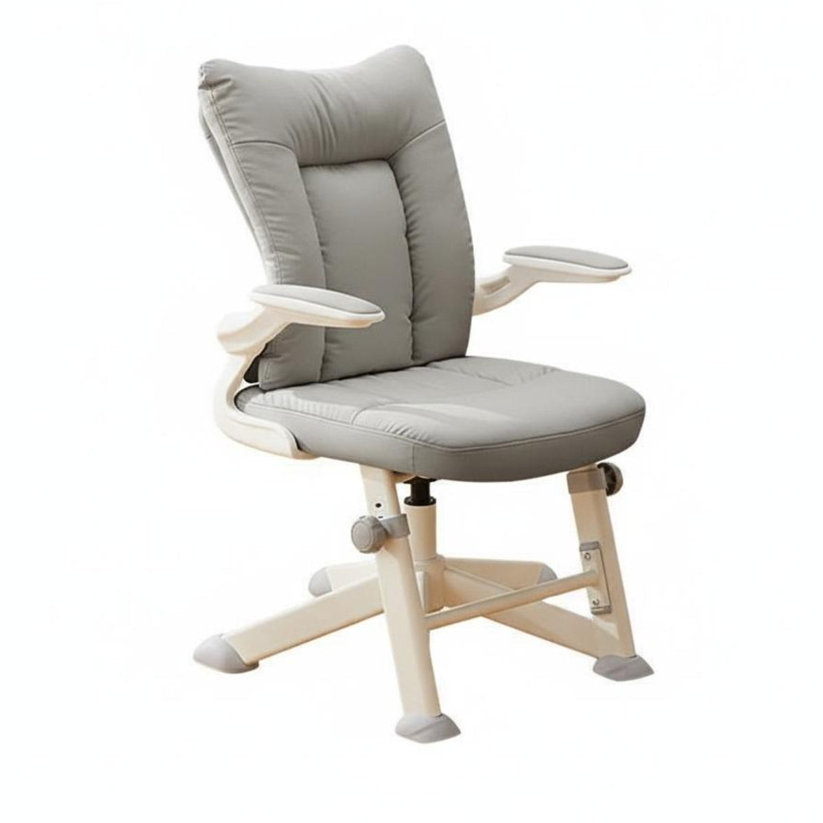 Ergonomic Design Adjustable Student Task Chair 360-Degree rotating Office Furniture Thick padding Seat effortless Rolling Casters for Students, Teenagers, Adults, Study Room, Bedroom