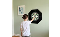 Throwing Board Surround Interlocking Design Throwing Board Wall Protector Easy Assembly EVA Foam Backboard for Basement, Bar