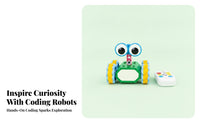 Brightly Colored Motorized Block Set Programmable STEM Robot Kit Educational Toy