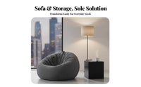Removable and cleanable Cover adaptable Lounger Soft Fabric creatureShaped Plush Chair Space-Saving children's Furniture Skingentle for Toddlers, Teens, Parents, perusing Corner, Playroom, Bedroom, Living Room