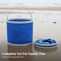 Clam Digging Rake and Shovel Set Child-Sized Kids Beachcombing Tool Kit Crustacean Catching Equipment Portable for Family, Beach