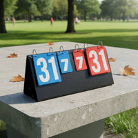 Portable Flip Scoreboard Versatile-Gameflip Scoreboard Easy to Read Table Tennis Score Board for Referees, Coaches, Tournament