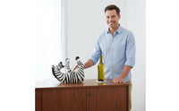 animal Statue Vino Rack Stable Base animal Figurine Bottle Holder Easy to Clean Decor for Restaurant