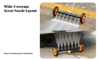 2-in-1 Undercarriage Cleaner 4000 PSI Versatile Function Undercarriage Cleaner Easy to Convert Car Underbody Washer for Driveway, Patio, Garage