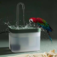 Food-Grade Material Electric Bird Bath With Filter Small Aquarium Quiet Engine Pet Supplies for Desktop