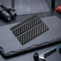 Carbon-Fiber Sanding Board Lightweight Model Sanding Board Woven Pattern