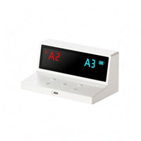 Button Controls Portable Electronic Scorekeeper Angled Body OLED Scorekeeper