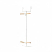 Backpack Hanger Rack over the Door 2-Tier Rack Easy Assembly Clothes and Bag Hanging Organizer for Students, Entryway, Closet