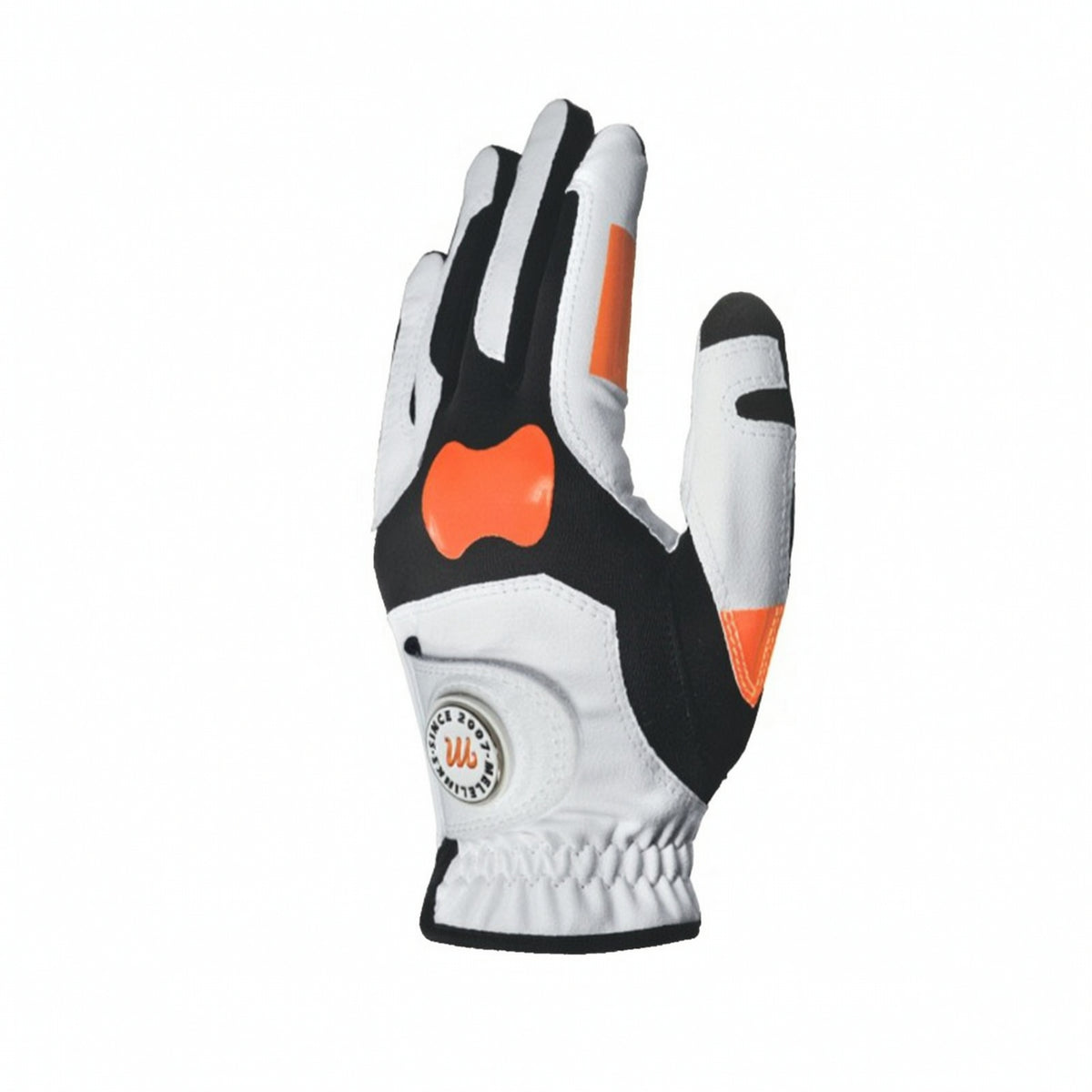 Grip Training Golf Glove Close-Fitting Golf Glove with Textured Grip Elasticated Wrist for Golfers, Beginners, Swing Alignment