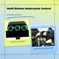 Waterproof aluminum motorcycle controller