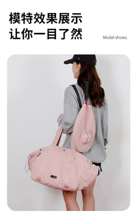 Large Capacity Nylon Sports Bag for Badminton and Travel