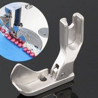 Bead Guide Foot Hardened Edge Stitch Foot Wide Flat Base Sewing Tool