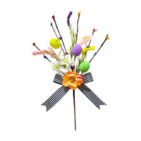 Decorative Easter Flower Festive Flower Bouquet Colorful Holiday Decoration for Tabletop