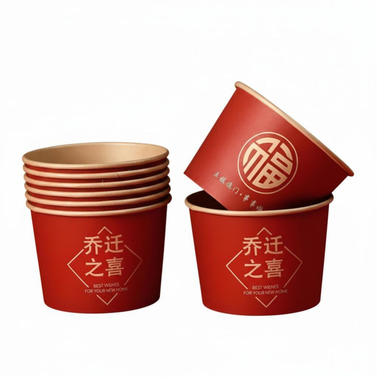 Housewarming Disposable Chopsticks, Red Festive Chopsticks, Polished Nanmu Wood, Wedding Banquet, Eco-Friendly Party Tableware