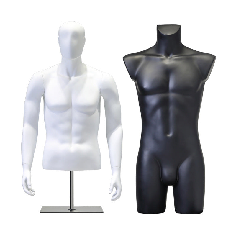 Clothing Store Mannequin Model Torso Display Stand for Men's Wear